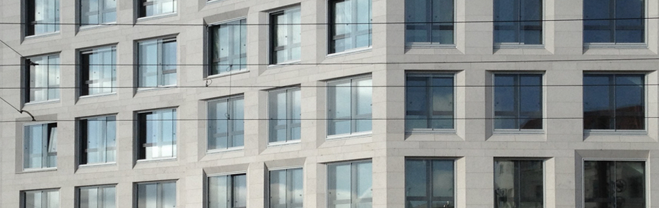 Aussenansicht der onkologischen Praxis